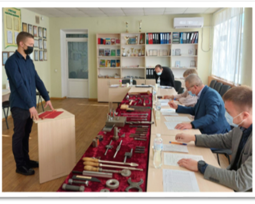 Поетапна кваліфікаційна атестація в гр.№19/18 з дотриманням всіх карантинних обмежень