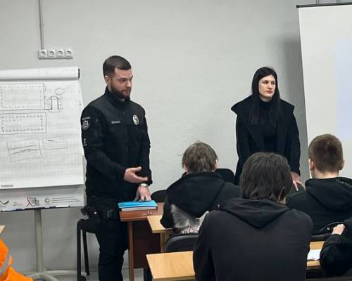 Безпека та відповідальність: Відкритий діалог студентів із правоохоронцями